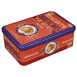 Biscuits nature et chocolat