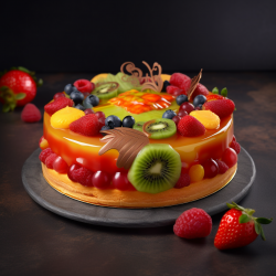 Gâteau aux fruits